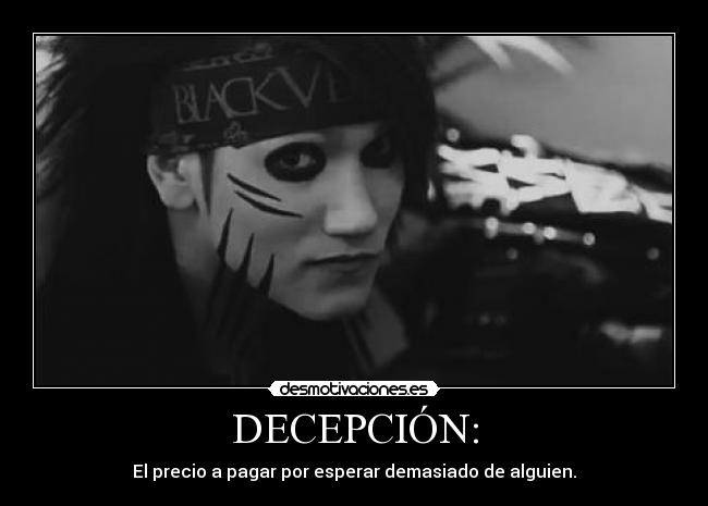 DECEPCIÓN: - 