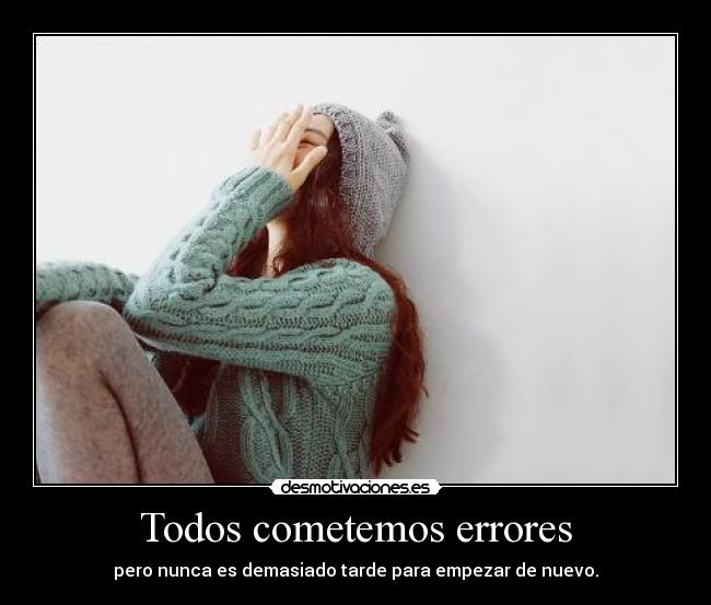 carteles errores desmotivaciones