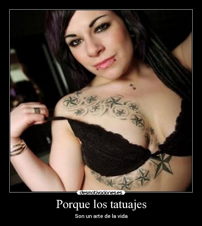 Porque los tatuajes -