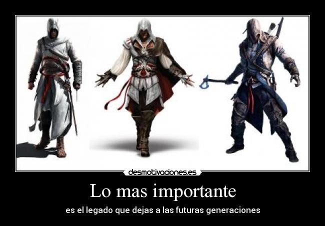 carteles assassins creed desmotivaciones