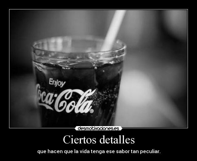 Ciertos detalles - 