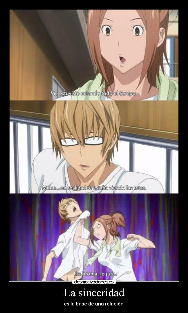 La sinceridad -