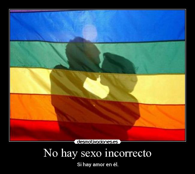No hay sexo incorrecto - 