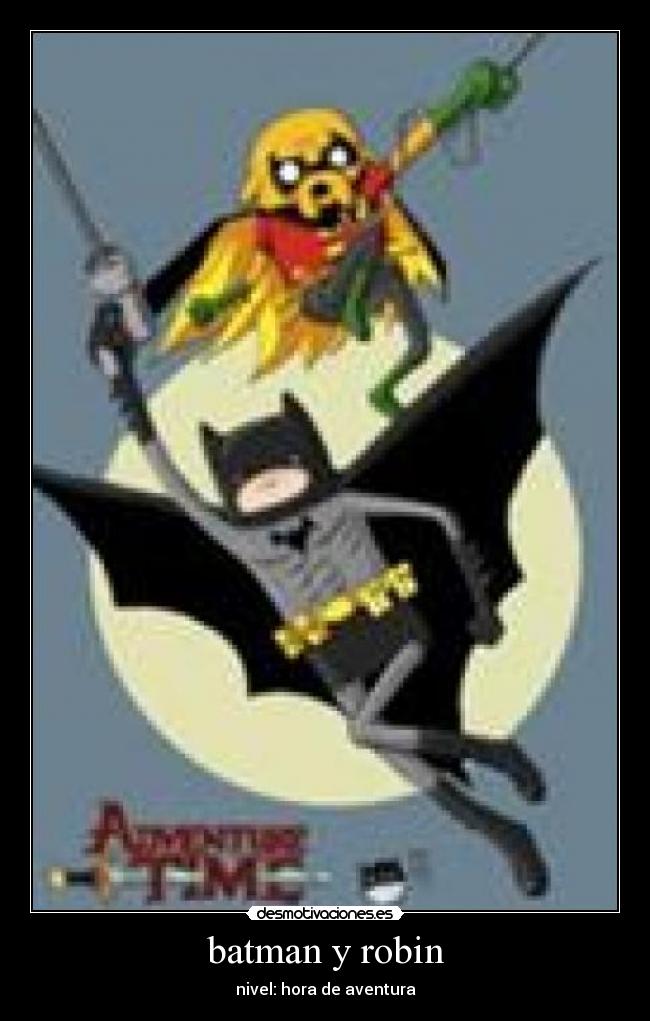batman y robin -