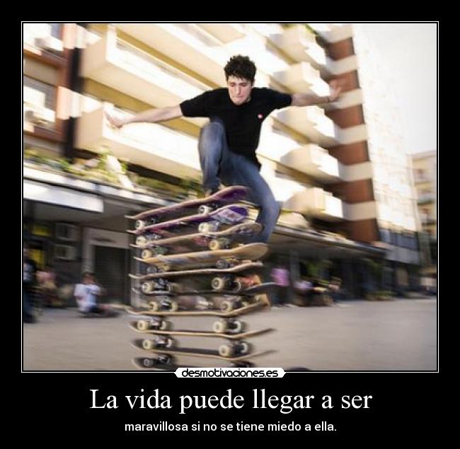 carteles vida skater desmotivaciones