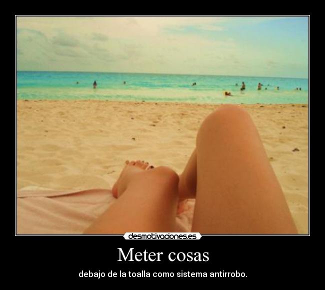 Meter cosas - 