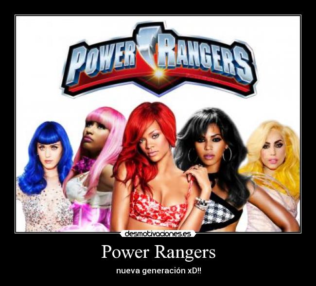 Power Rangers - nueva generación xD!!