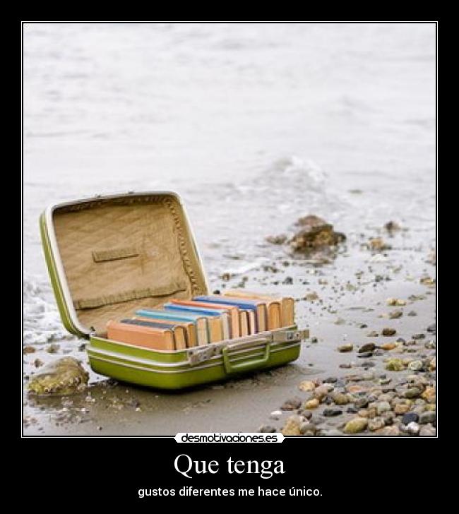 carteles gustos unico desmotivaciones