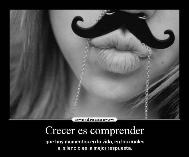 Crecer es comprender -