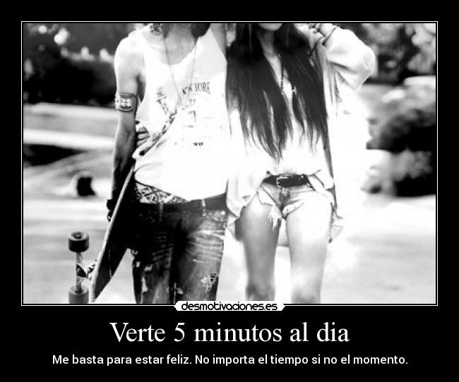 Verte 5 minutos al dia - 