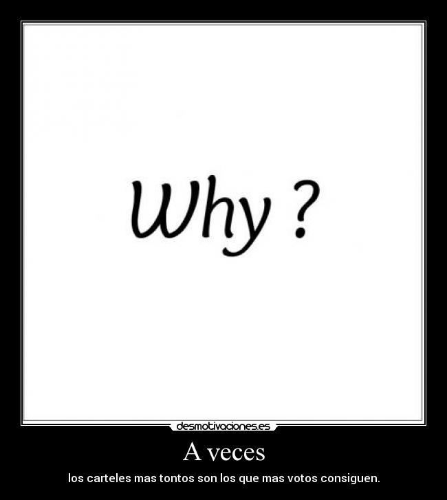 A veces -