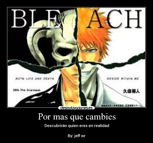 Por mas que cambies - 