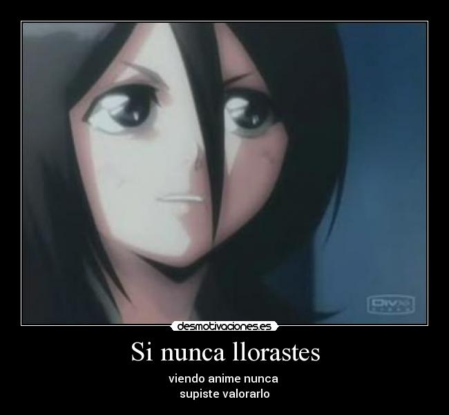 Si nunca llorastes - 