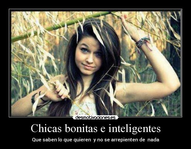 Chicas bonitas e inteligentes - 