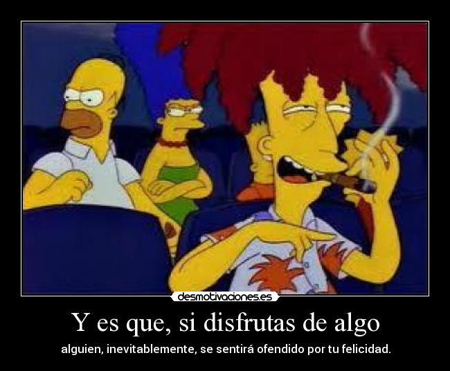 carteles rizos rojos puro cine simpsons desmotivaciones