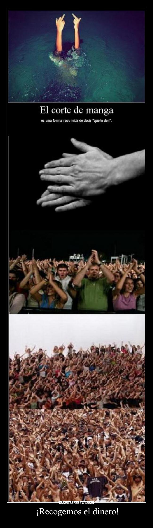 ¡Recogemos el dinero! -