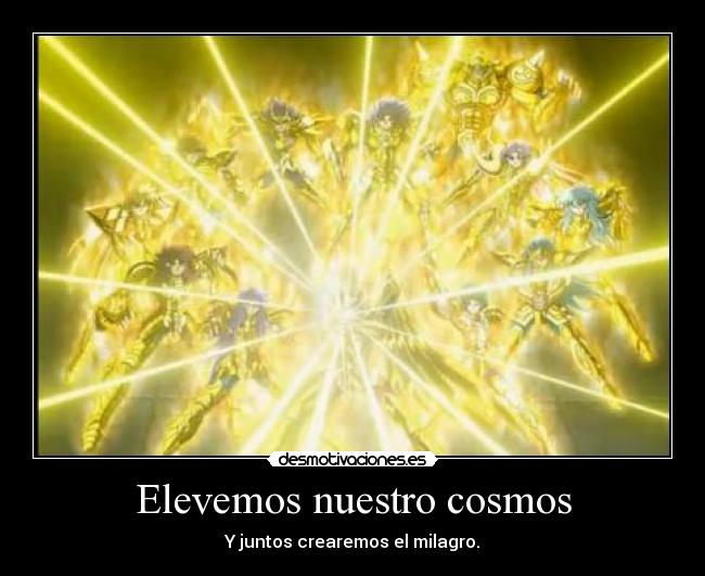 carteles anime saint seiya desmotivaciones