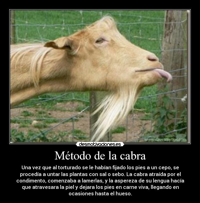 Método de la cabra - 