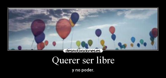 carteles libertad desmotivaciones