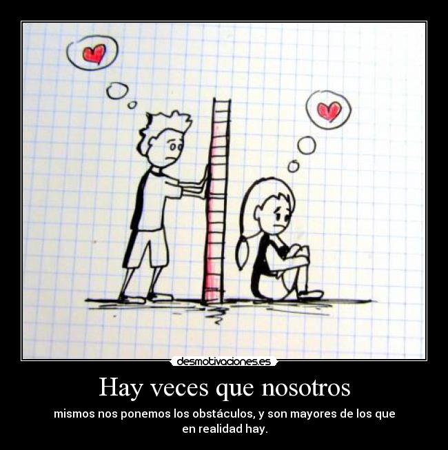 Hay veces que nosotros - 