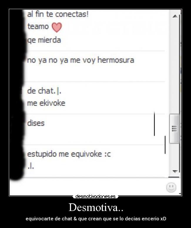 Desmotiva.. -