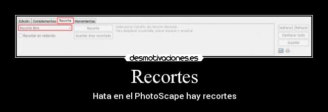 Recortes -
