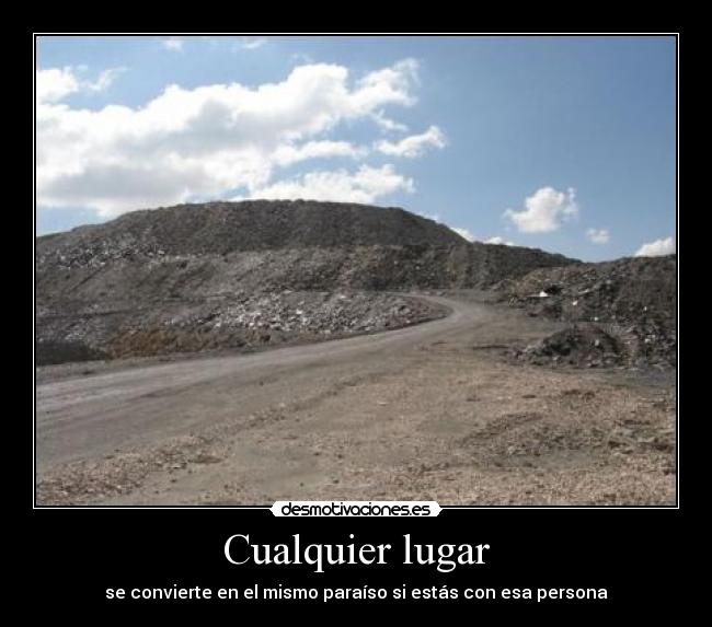 Cualquier lugar - 