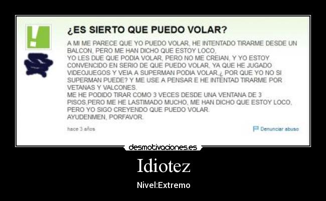 Idiotez -