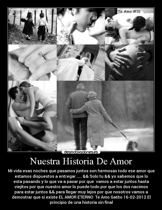 carteles historia amor sixteen desmotivaciones