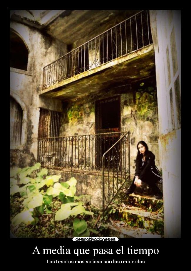 A media que pasa el tiempo -