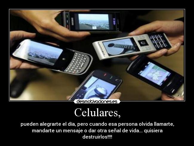 Celulares, -