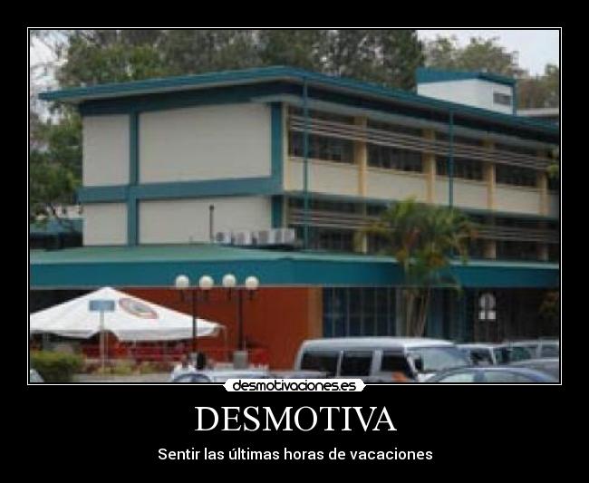 DESMOTIVA -