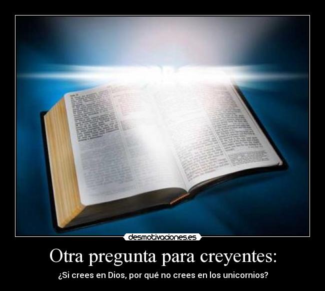 carteles crees dios por que crees los unicornios ned flanders why mad desmotivaciones