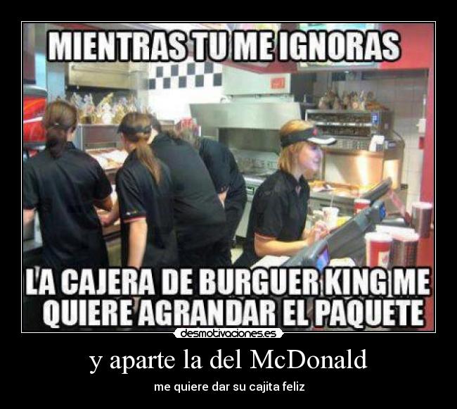 y aparte la del McDonald - 