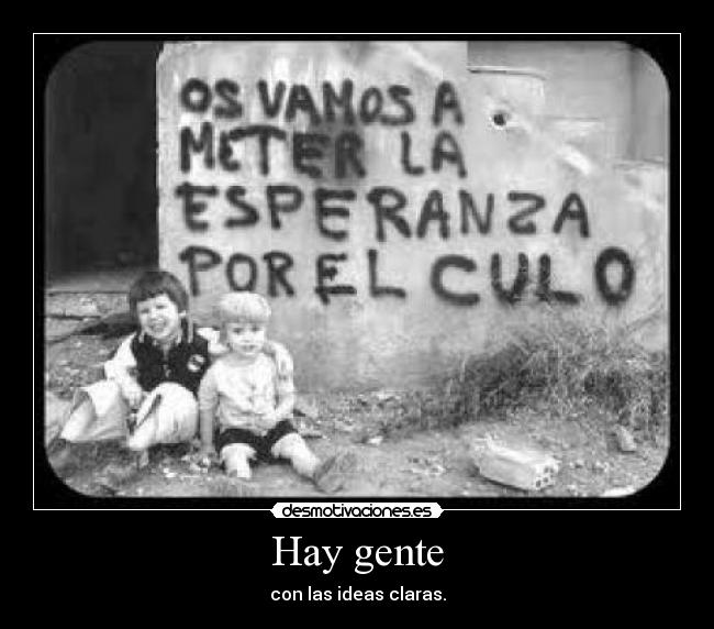 Hay gente -