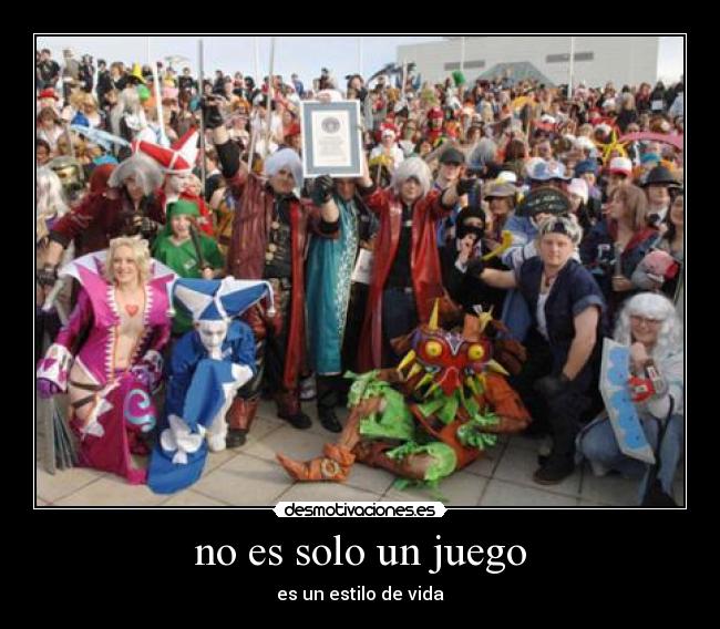 no es solo un juego - es un estilo de vida