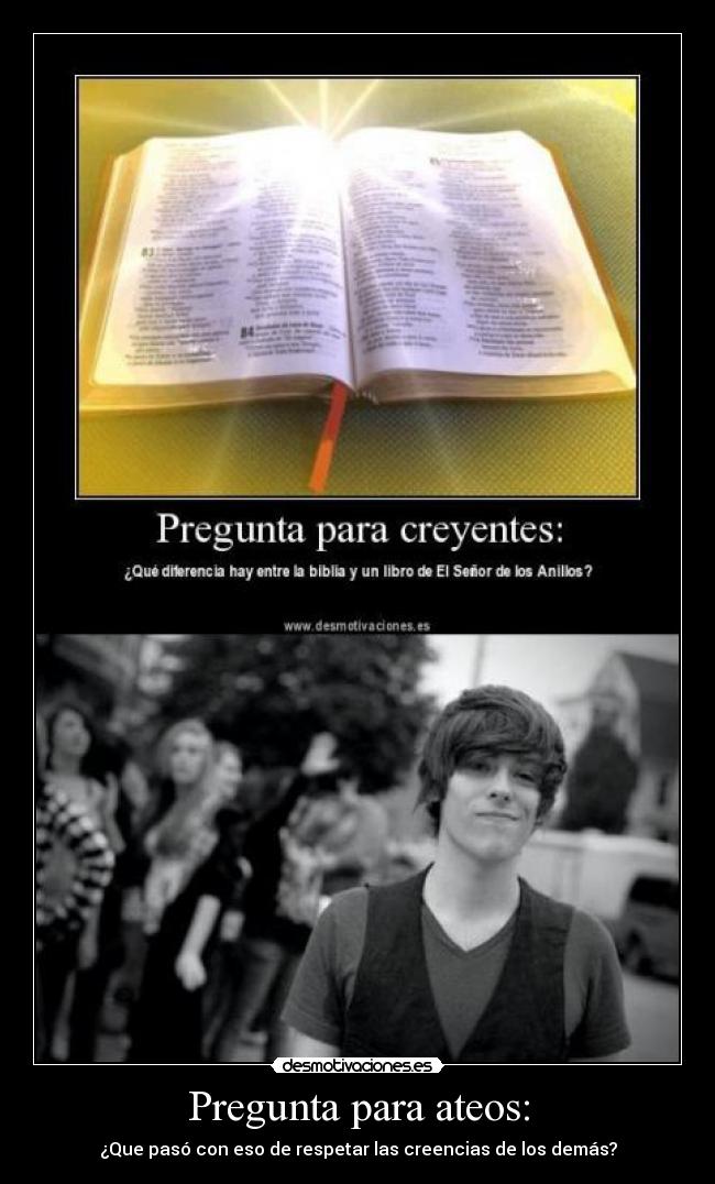 carteles bbjdfs cualquier parecido con realidad pura coincidencia ateos catolicos religion dios desmotivaciones