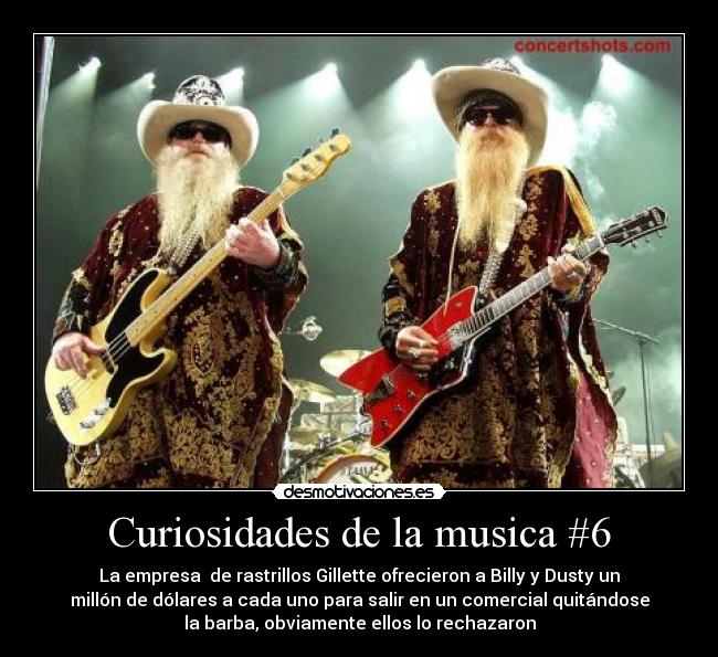 Curiosidades de la musica #6 - 