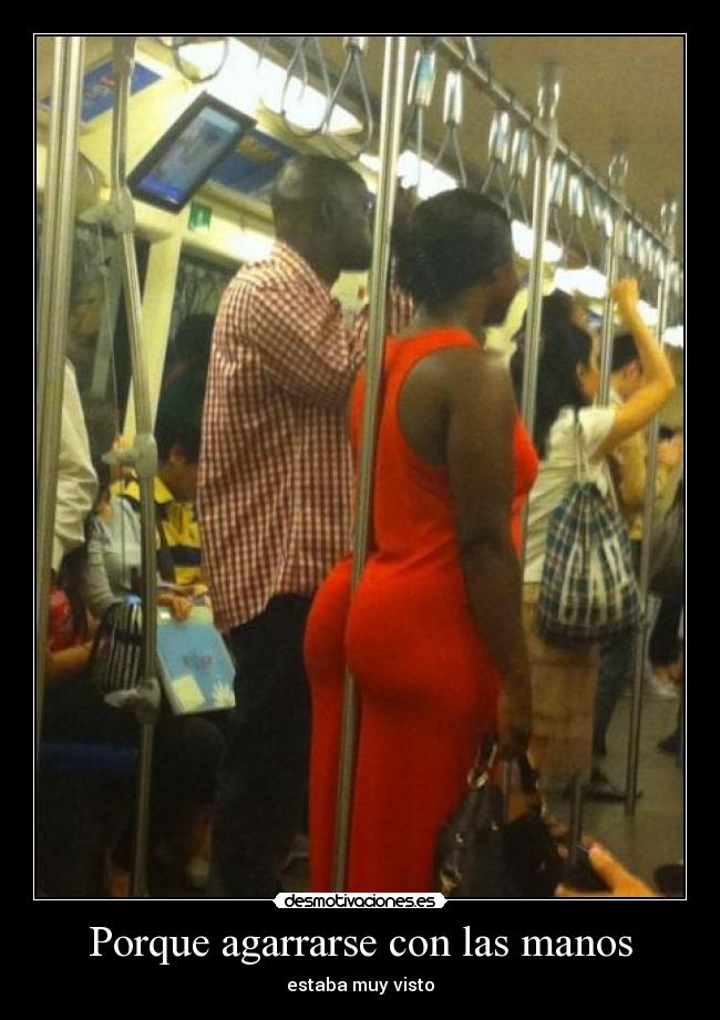 Porque agarrarse con las manos -