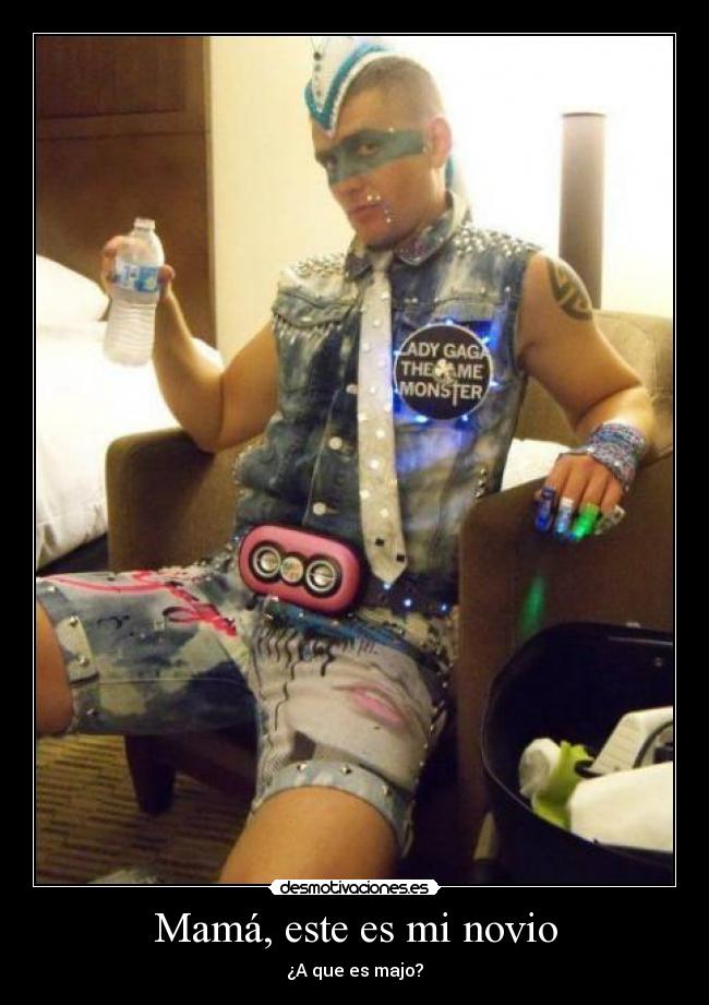Mamá, este es mi novio -
