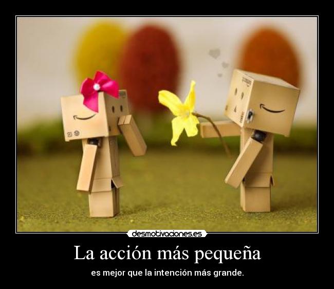La acción más pequeña -