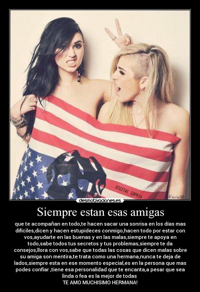 Siempre estan esas amigas -