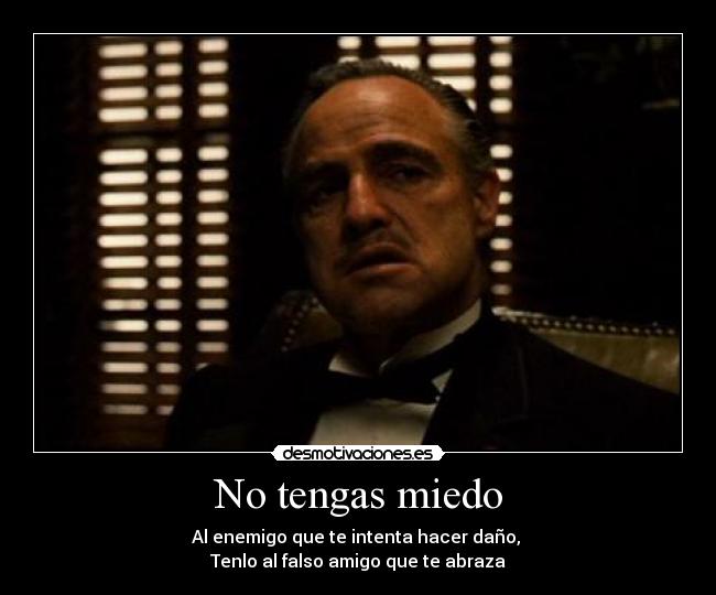 No tengas miedo - 