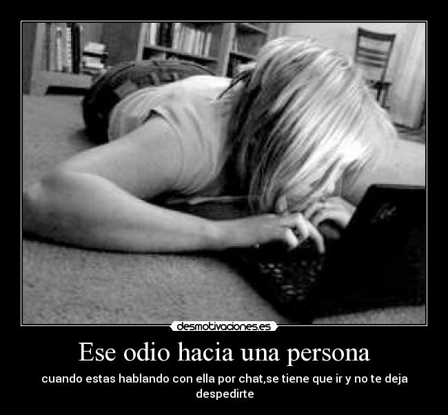 carteles odio odioooooo dejame decir adioss weee odio que vallas dejes despedirmeeee desmotivaciones