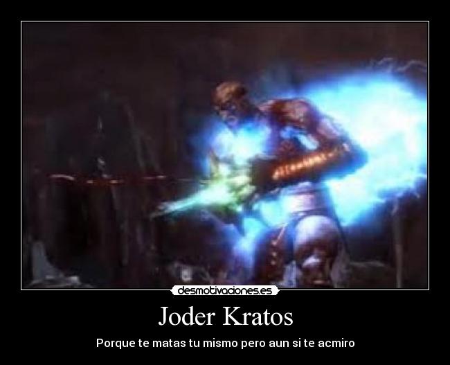 carteles kratos desmotivaciones