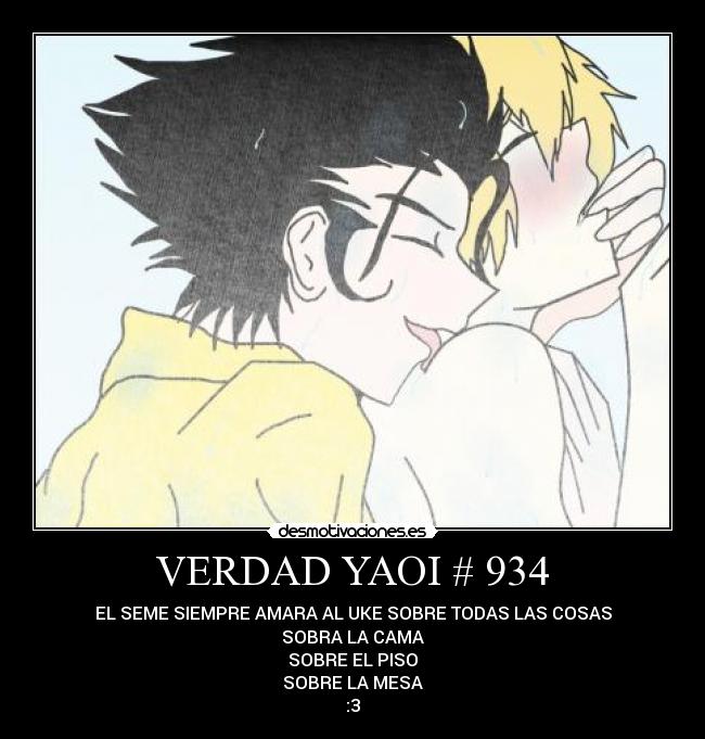 VERDAD YAOI # 934 -