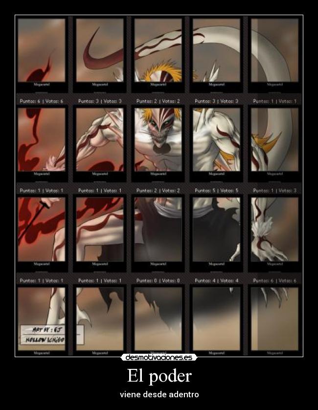 carteles megacartel bleach desmotivaciones