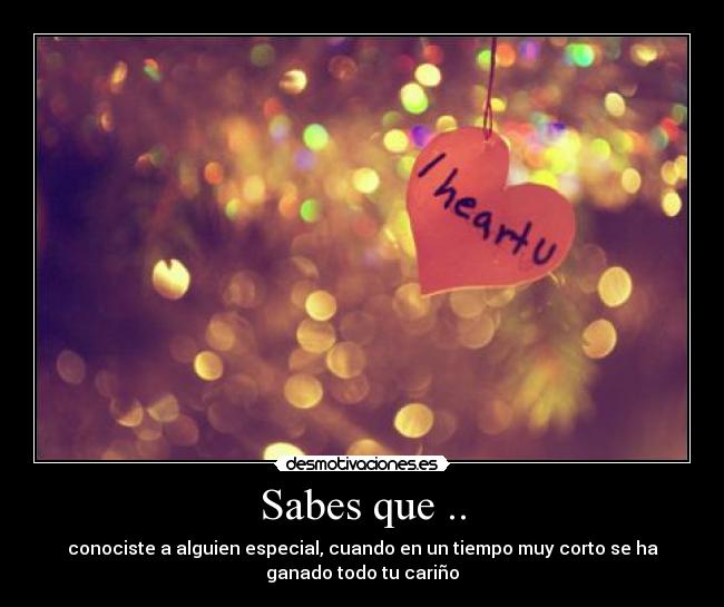 Sabes que .. - 