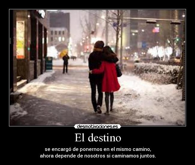 El destino -