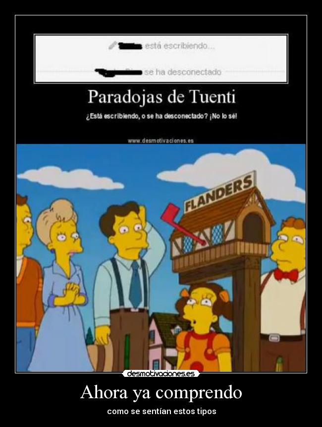 carteles hay tio que parece undecimo doctor atuendo tuenti flanders humbleton paradoja desmotivaciones